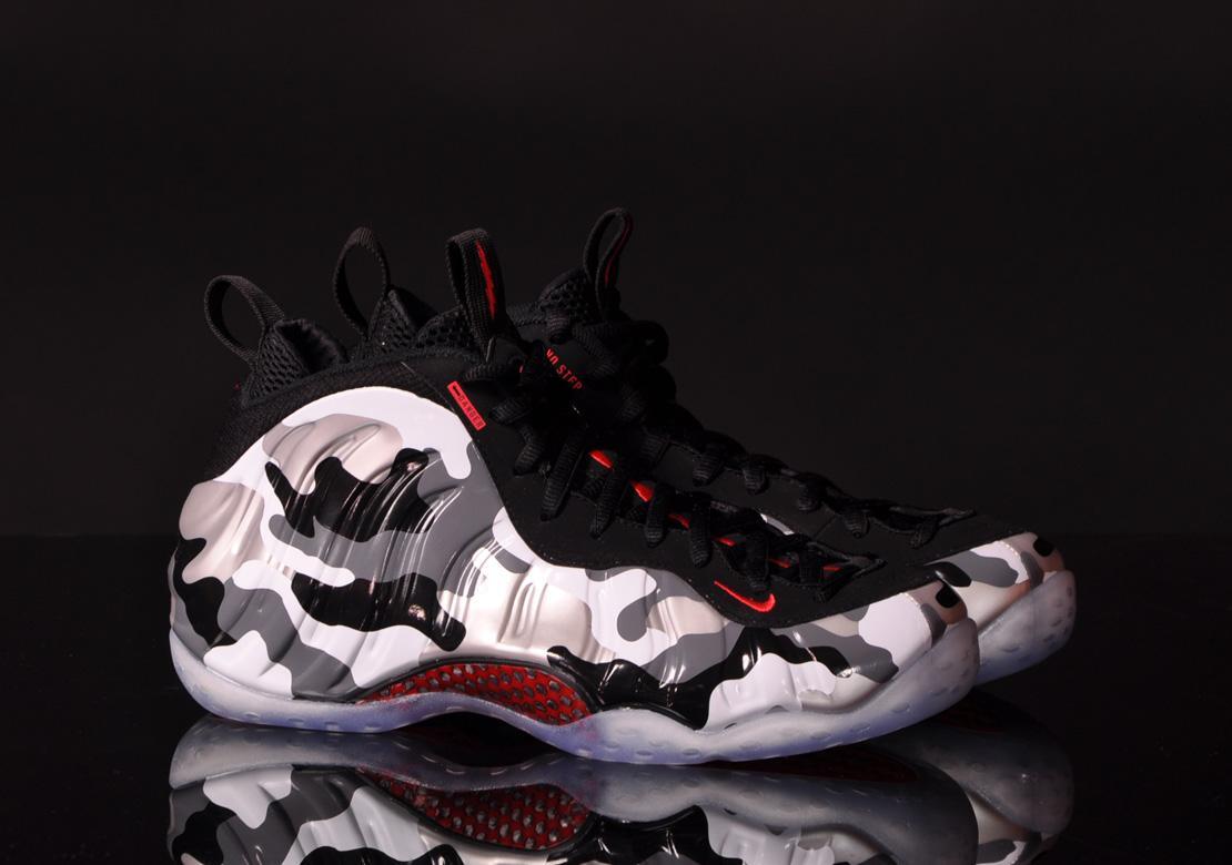 Nike Air Foamposite One Premium QS Fighter Jet | 575420-001